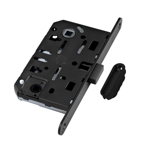 zamki/Замок под завертку магнитный WC POLARIS (черный ) + ответная часть